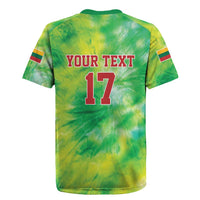 Custom Lithuania Basketball Rugby Jersey Retro Style Version 1992