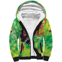 Custom Lithuania Basketball Sherpa Hoodie Retro Style Version 1992