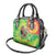 Custom Lithuania Basketball Shoulder Handbag Retro Style Version 1992