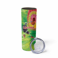 Custom Lithuania Basketball Skinny Tumbler Retro Style Version 1992