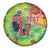 Custom Lithuania Basketball Spare Tire Cover Retro Style Version 1992