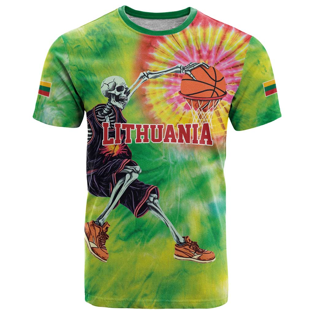 Custom Lithuania Basketball T Shirt Retro Style Version 1992