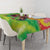 Custom Lithuania Basketball Tablecloth Retro Style Version 1992