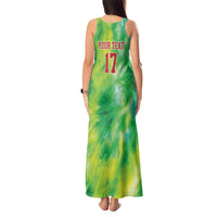 Custom Lithuania Basketball Tank Maxi Dress Retro Style Version 1992