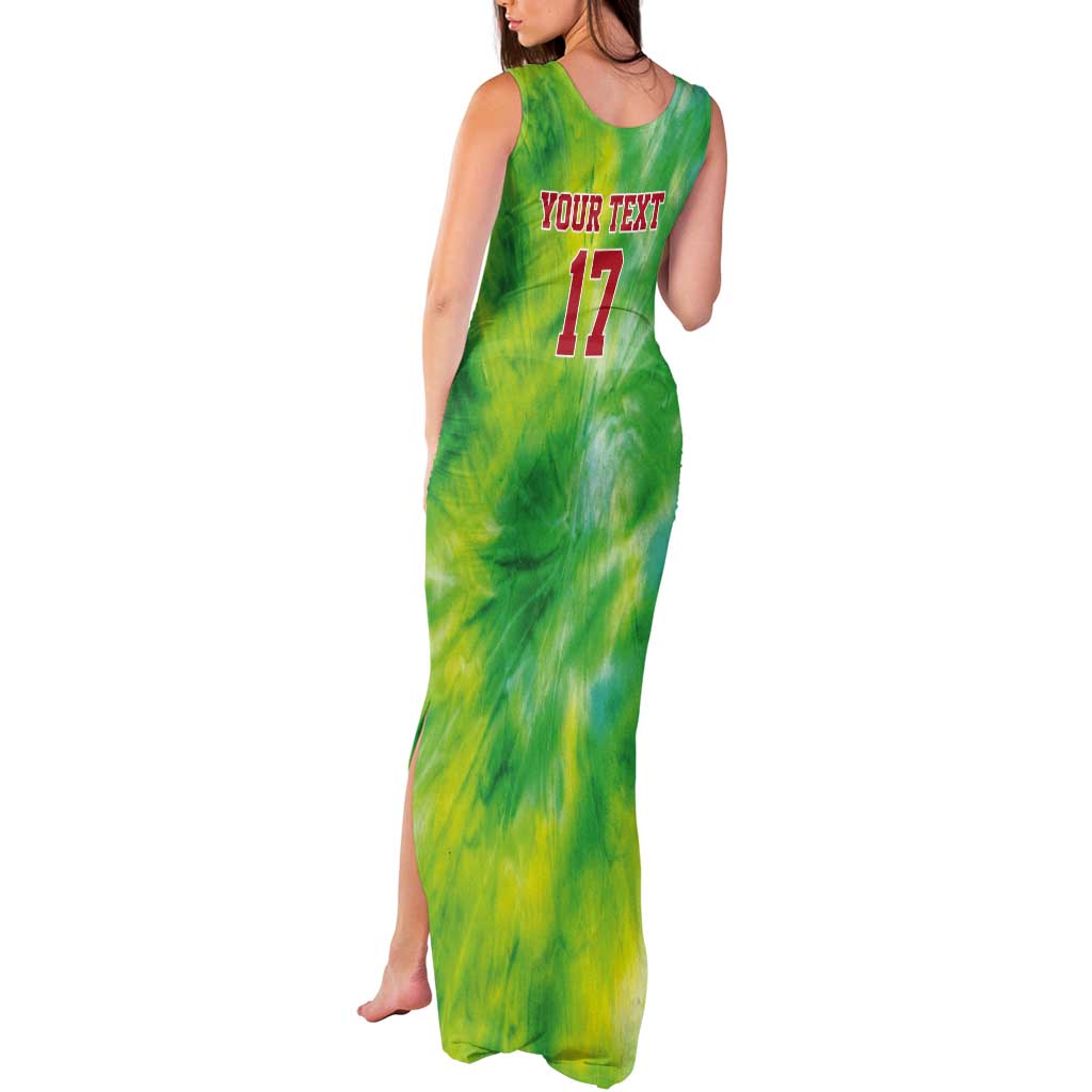 Custom Lithuania Basketball Tank Maxi Dress Retro Style Version 1992
