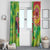 Custom Lithuania Basketball Window Curtain Retro Style Version 1992