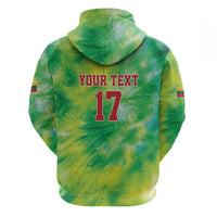 Custom Lithuania Basketball Zip Hoodie Retro Style Version 1992