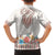 Romania Happy Martisor Day 1 March Family Matching Off The Shoulder Long Sleeve Dress and Hawaiian Shirt Martenitsa and Peony Romanian Traditional Pattern