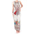 Romania Happy Martisor Day 1 March Tank Maxi Dress Martenitsa and Peony Romanian Traditional Pattern