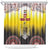 Custom Romania Football Go Champions Shower Curtain Romanian Traditional Patern