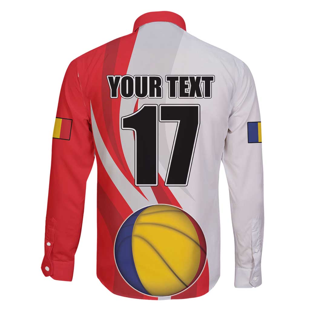 Custom Romania Tennis Winners Never Quit Family Matching Long Sleeve Bodycon Dress and Hawaiian Shirt Sporty Style