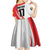 Custom Romania Tennis Winners Never Quit Kid Short Sleeve Dress Sporty Style