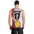 Custom Romania Tennis Winners Never Quit Men Tank Top Sporty Style