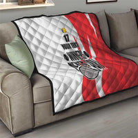 Custom Romania Tennis Winners Never Quit Quilt Sporty Style