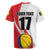 Custom Romania Tennis Winners Never Quit Rugby Jersey Sporty Style
