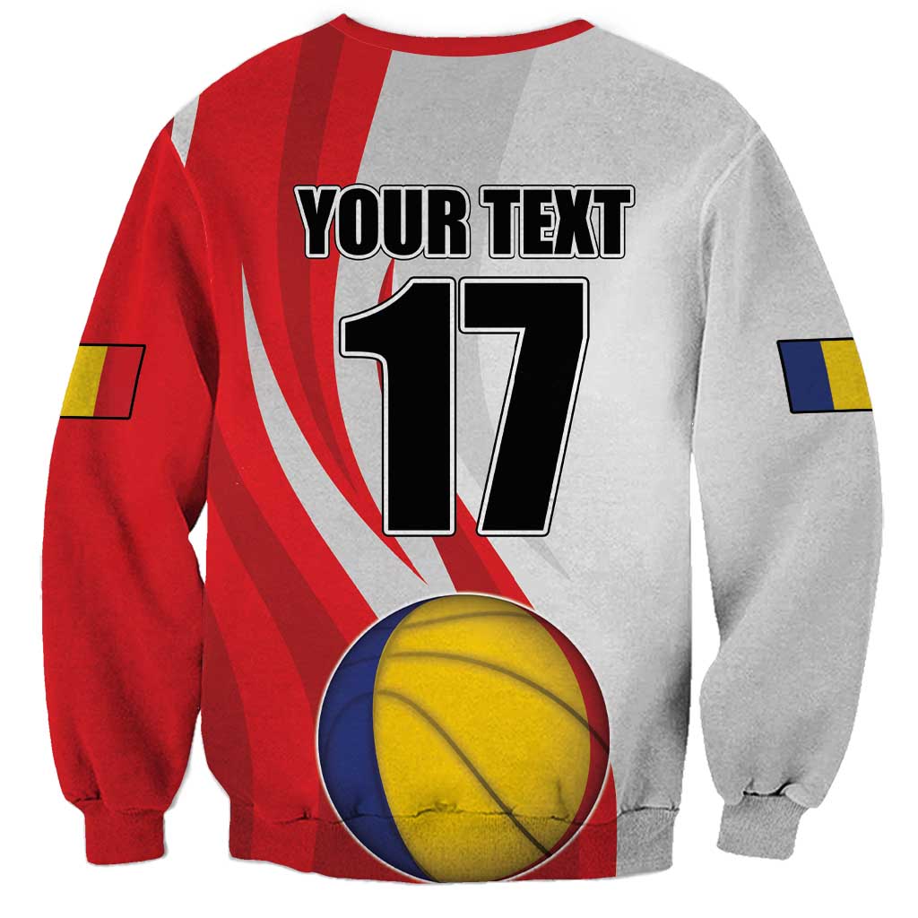Custom Romania Tennis Winners Never Quit Sweatshirt Sporty Style