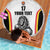 Custom Belgium Basketball Beach Blanket Lion Mascot Sporty Style