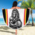 Custom Belgium Basketball Beach Blanket Lion Mascot Sporty Style