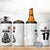 Custom Belgium Basketball 4 in 1 Can Cooler Tumbler Lion Mascot Sporty Style