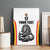 Custom Belgium Basketball Canvas Wall Art Lion Mascot Sporty Style