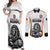 Custom Belgium Basketball Couples Matching Off Shoulder Maxi Dress and Long Sleeve Button Shirt Lion Mascot Sporty Style