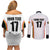 Custom Belgium Basketball Couples Matching Off Shoulder Short Dress and Long Sleeve Button Shirt Lion Mascot Sporty Style