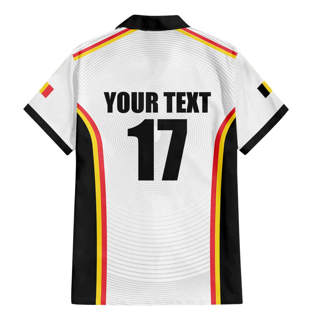 Custom Belgium Basketball Family Matching Mermaid Dress and Hawaiian Shirt Lion Mascot Sporty Style