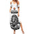 Custom Belgium Basketball Family Matching Summer Maxi Dress and Hawaiian Shirt Lion Mascot Sporty Style
