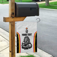 Custom Belgium Basketball Garden Flag Lion Mascot Sporty Style