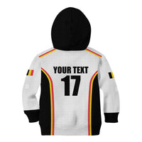 Custom Belgium Basketball Kid Hoodie Lion Mascot Sporty Style