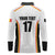Custom Belgium Basketball Long Sleeve Polo Shirt Lion Mascot Sporty Style