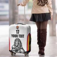 Custom Belgium Basketball Luggage Cover Lion Mascot Sporty Style