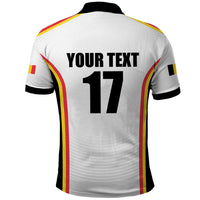 Custom Belgium Basketball Polo Shirt Lion Mascot Sporty Style