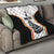 Custom Belgium Basketball Quilt Lion Mascot Sporty Style