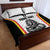 Custom Belgium Basketball Quilt Bed Set Lion Mascot Sporty Style