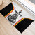 Custom Belgium Basketball Rubber Doormat Lion Mascot Sporty Style