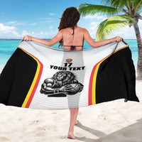 Custom Belgium Basketball Sarong Lion Mascot Sporty Style