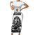 Custom Belgium Basketball Short Sleeve Bodycon Dress Lion Mascot Sporty Style