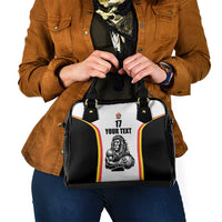 Custom Belgium Basketball Shoulder Handbag Lion Mascot Sporty Style
