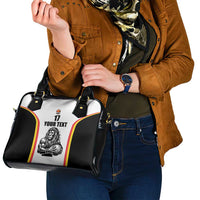 Custom Belgium Basketball Shoulder Handbag Lion Mascot Sporty Style