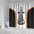Custom Belgium Basketball Shower Curtain Lion Mascot Sporty Style