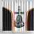 Custom Belgium Basketball Shower Curtain Lion Mascot Sporty Style