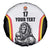 Custom Belgium Basketball Spare Tire Cover Lion Mascot Sporty Style
