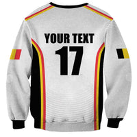 Custom Belgium Basketball Sweatshirt Lion Mascot Sporty Style