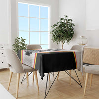 Custom Belgium Basketball Tablecloth Lion Mascot Sporty Style