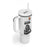 Custom Belgium Basketball Tumbler With Handle Lion Mascot Sporty Style