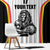 Custom Belgium Basketball Window Curtain Lion Mascot Sporty Style