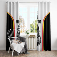 Custom Belgium Basketball Window Curtain Lion Mascot Sporty Style
