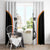 Custom Belgium Basketball Window Curtain Lion Mascot Sporty Style