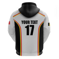 Custom Belgium Basketball Zip Hoodie Lion Mascot Sporty Style